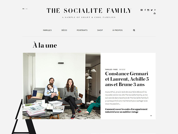 The Socialite Family I A SAMPLE OF SMART & COOL FAMILIES