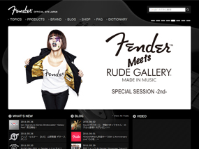 Fender Official Site Japan