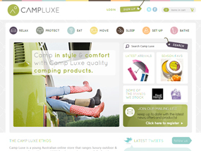 Camp Luxe