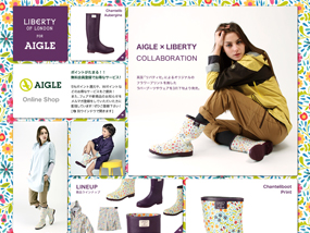 LIBERTY OF LONDON FOR AIGLE