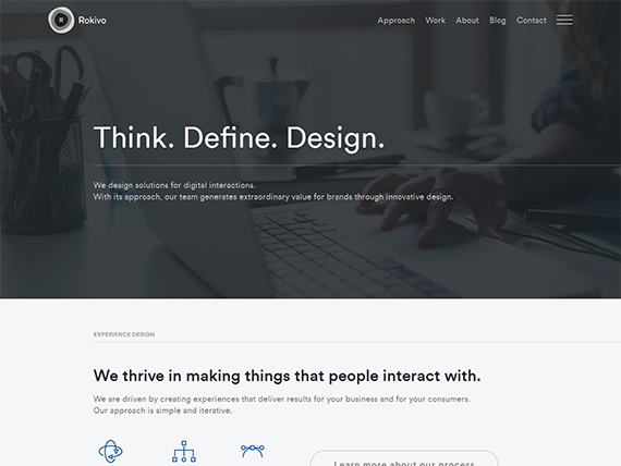 Rokivo  Think. Define. Design.