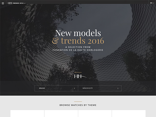New models and trends
