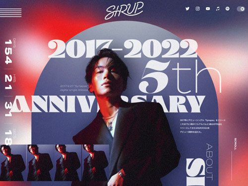 SIRUP 5th Anniversary Special Site