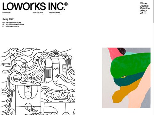 LOWORKS INC. / アート&デザインスタジオ（東京 & NY）