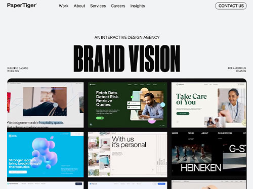 Interactive Design Agency | Paper Tiger