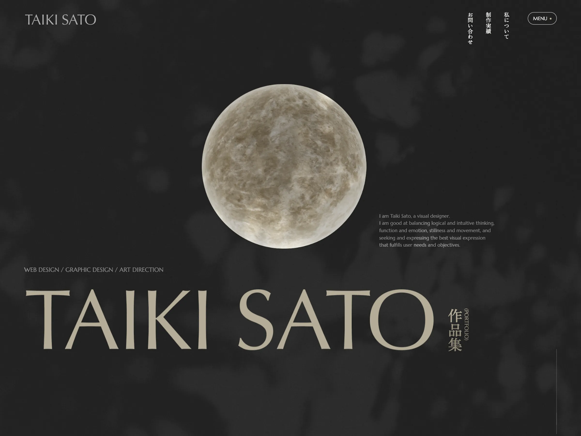 TAIKI SATO Portfolio