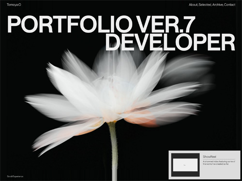 Tomoya Okada – portfolio v7