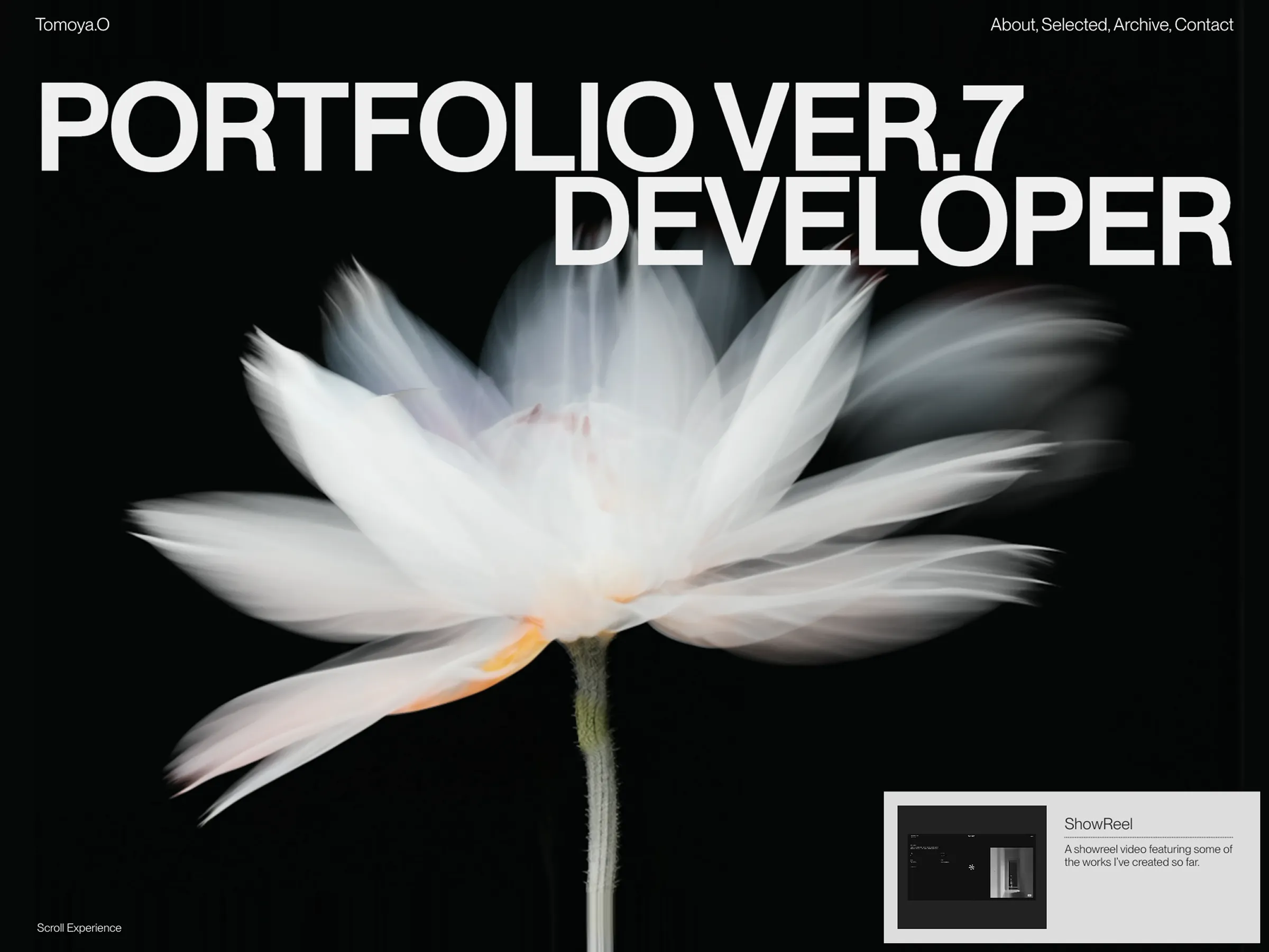 Tomoya Okada – portfolio v7