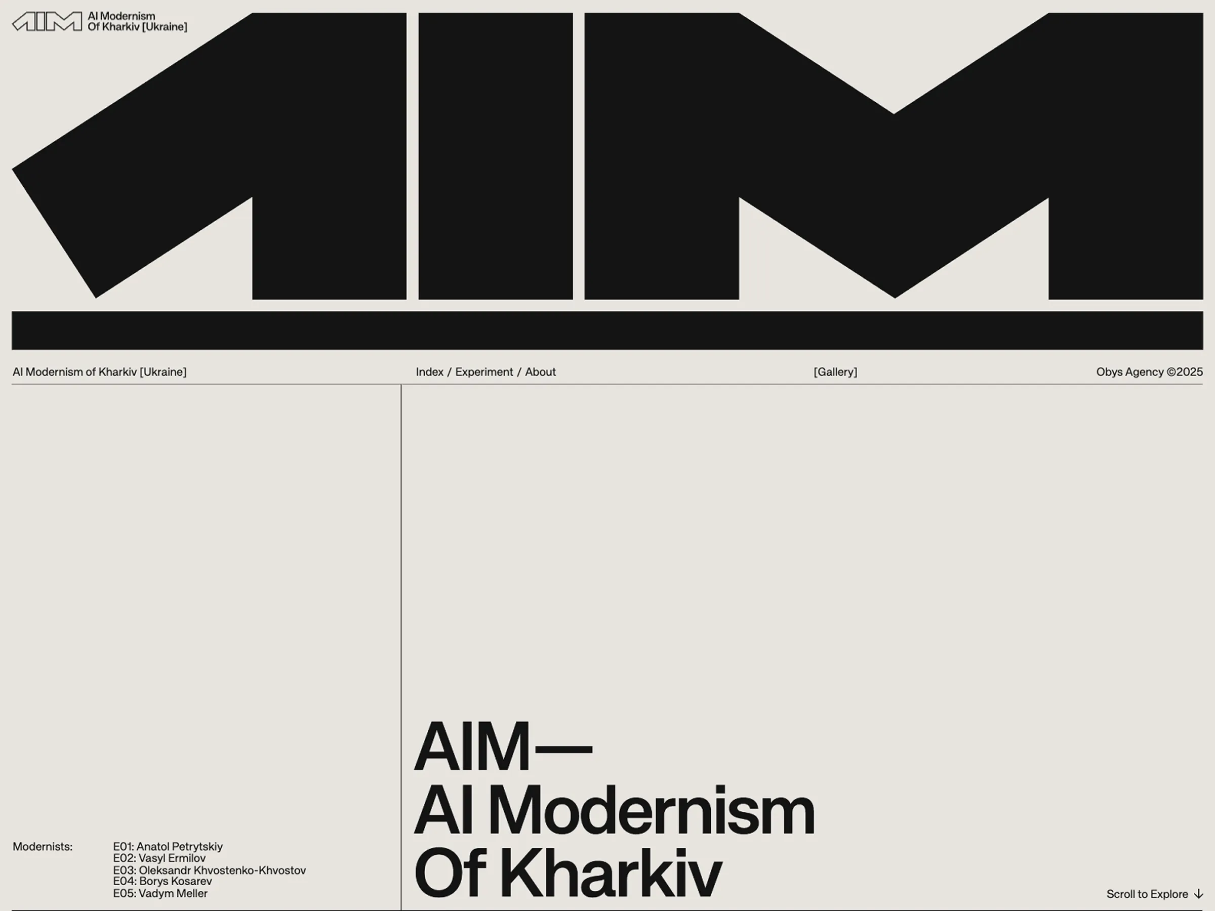 AIM— AI Modernism Of Kharkiv