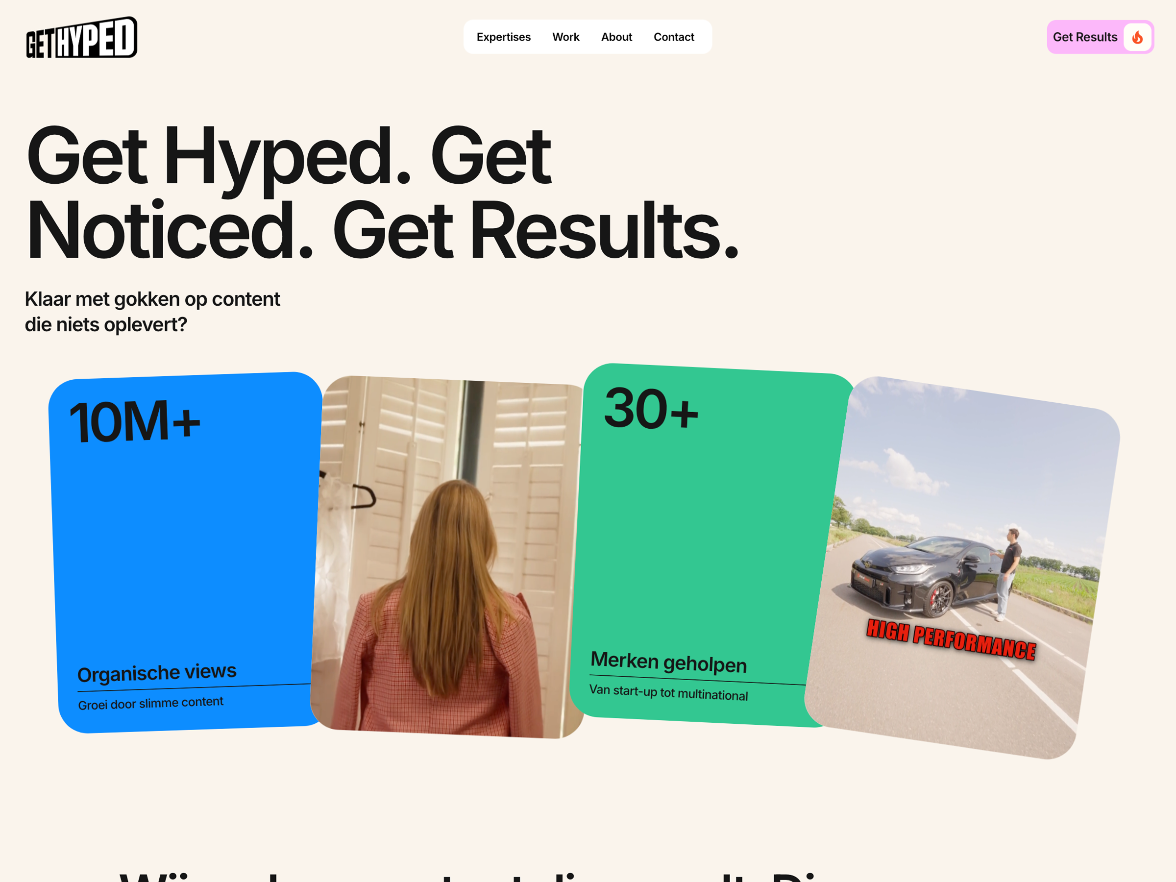 Get Hyped – Social-first content agency
