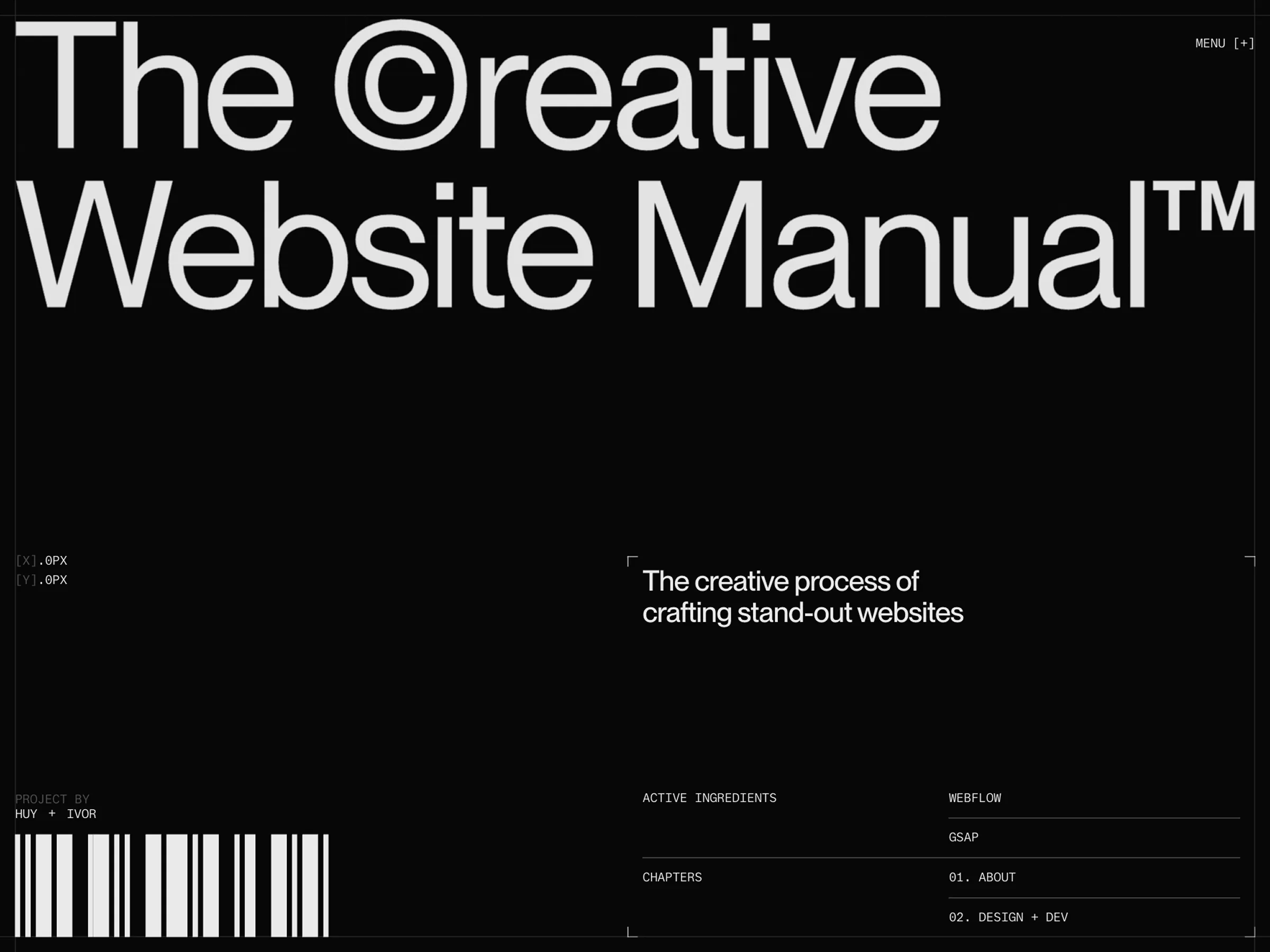 The Creative Website Manual™